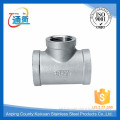 high quality stainless steel tee fitting